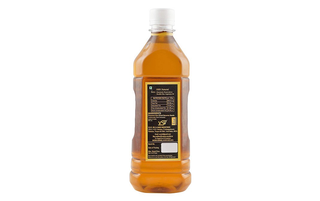 Yogi Extra Virgin Sesame Oil    Bottle  500 millilitre